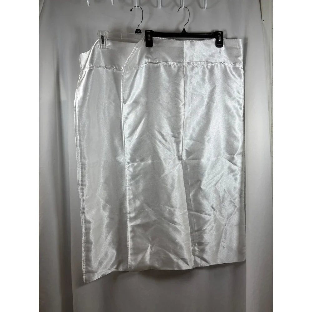 White Satin pillowcase set of 2